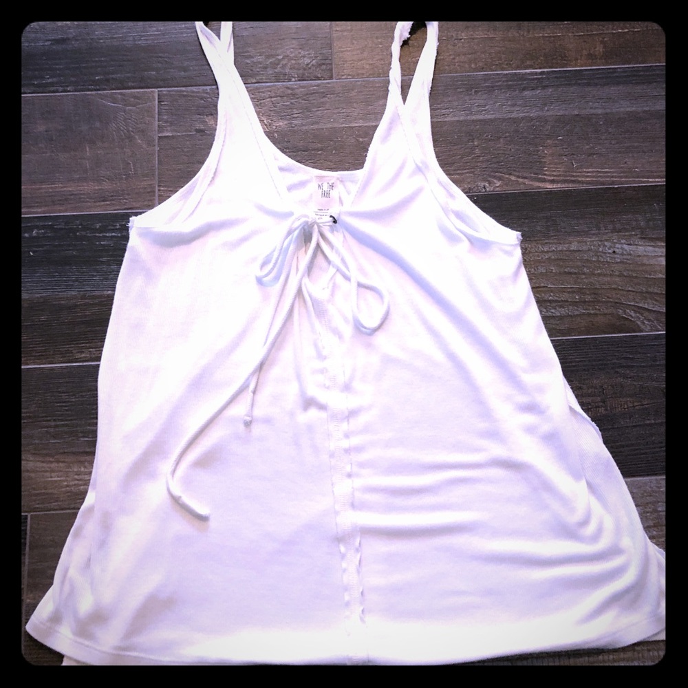 Free people White Tank